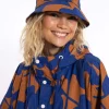 Danebucket Rain Hat Occer/Royal Blue BLOOM BOOM
