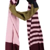 Danebundle-up Merino Scarf Section Dark Bordeaux