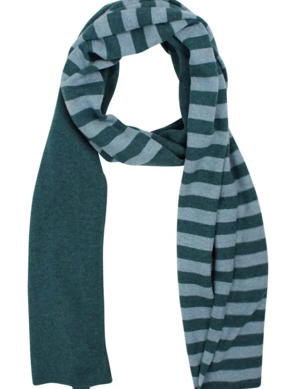 Danebundle-up Merino Scarf Dark Slate/Blue Grey