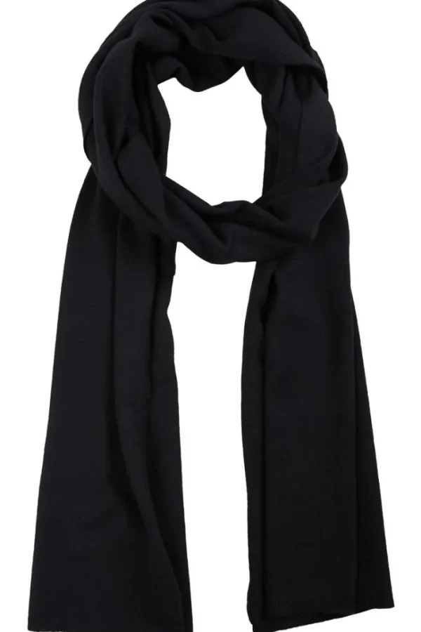 Danebundle-up Merino Scarf Black