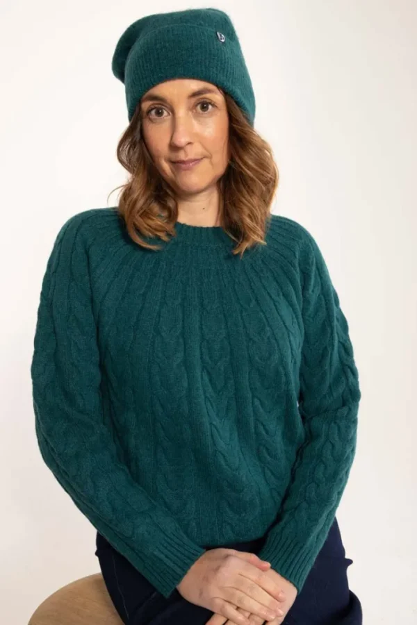 Danecables Wool Sweater Dark Slate