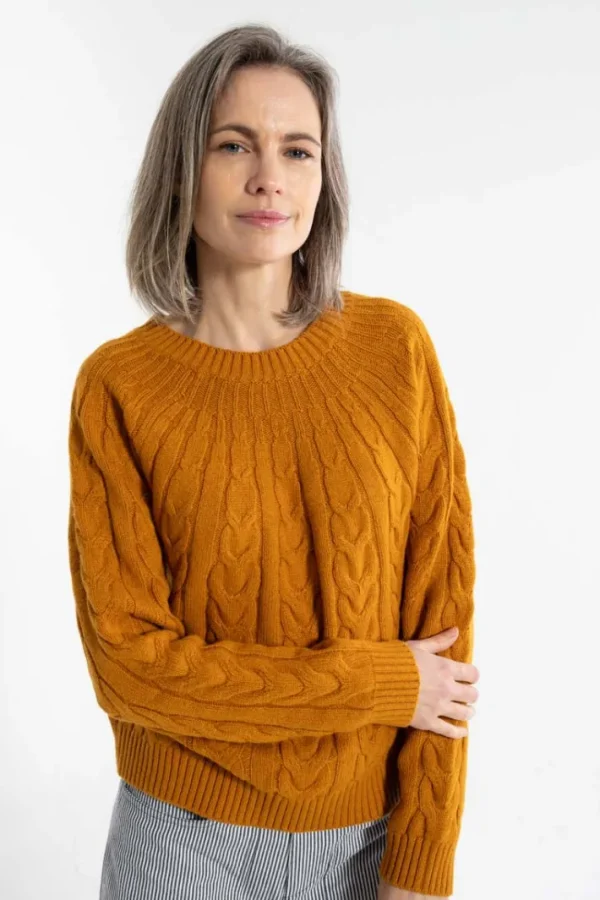 Danecables Wool Sweater Golden Honey