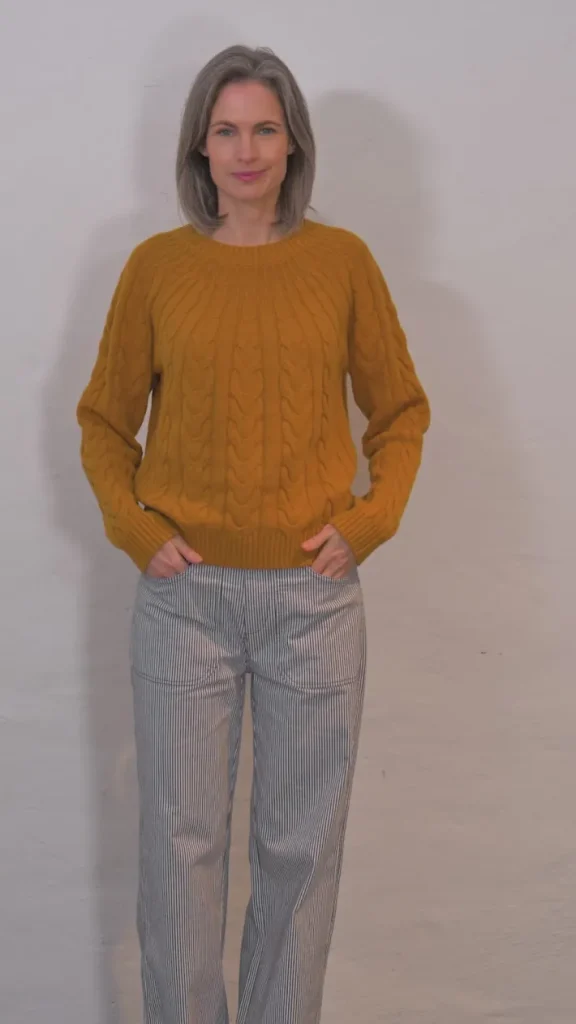 Danecables Wool Sweater Golden Honey