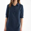 Danecarnation Chambrey Dress Indigo