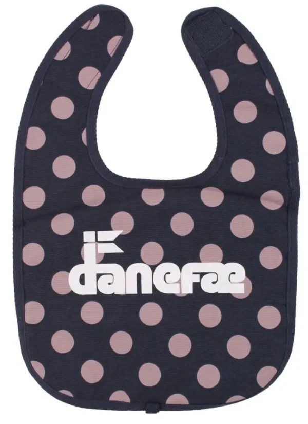 Danechef Bib Dark Night/Dry Rose DOTS