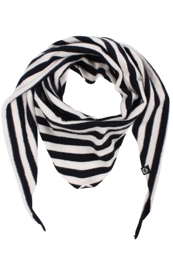 Danechic Merino Scarf - Navy/chalk