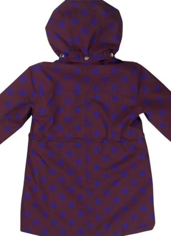 Danecookie Winter Jacket Dark Bdx/Purple Blue DOTS