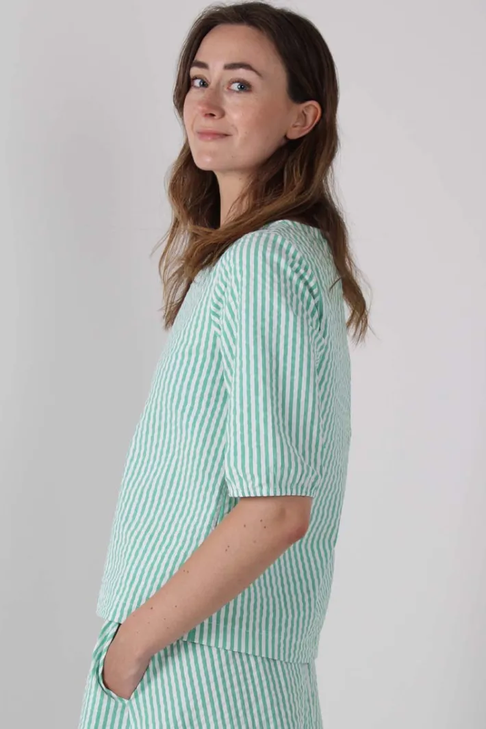 danecremant_heavy_searsuc_3.webp Danecremant Heavy Searsucker Shirt Green/Chalk