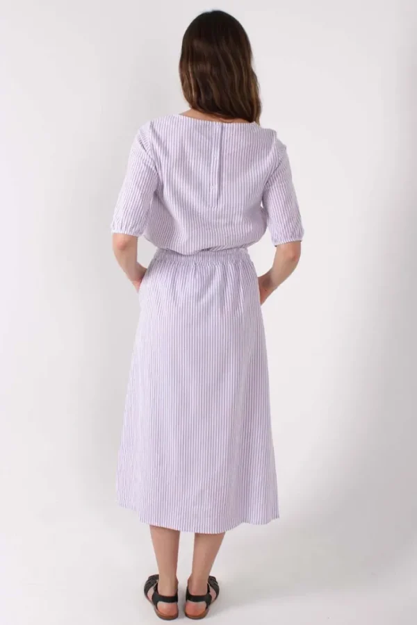 Danecremant Searsucker Shirt Lavender/Chalk