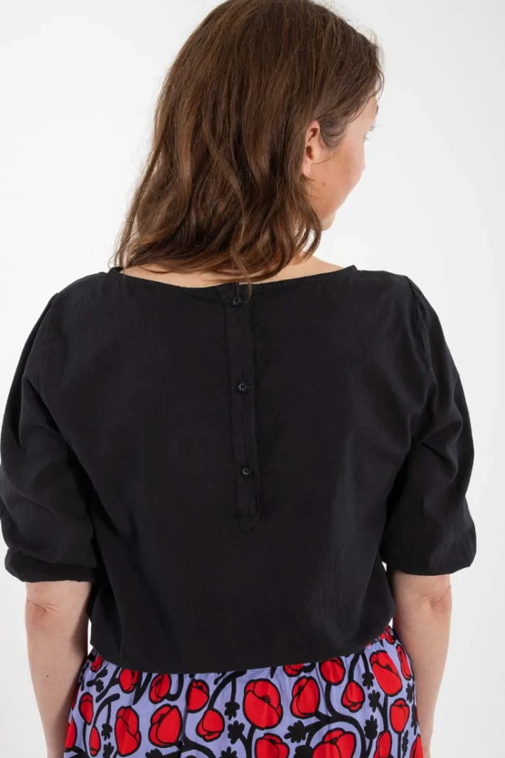 danecremant_seersucker_sh_1.webp Danecremant Seersucker Shirt Black