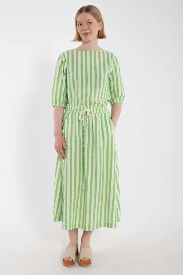 danecremant_seersucker_sh_2-1.webp Danecremant Seersucker Shirt Bright Green/Chalk