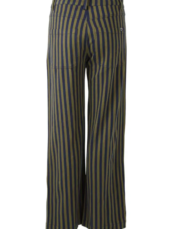 Danedaisy Light Canvas Pants Dark Navy/Olive