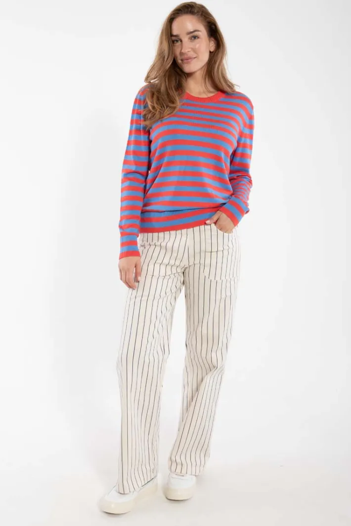 danedaisy_stretch_canvas__3-2.webp Danedaisy Stretch Canvas Pants Chalk/Dk Navy