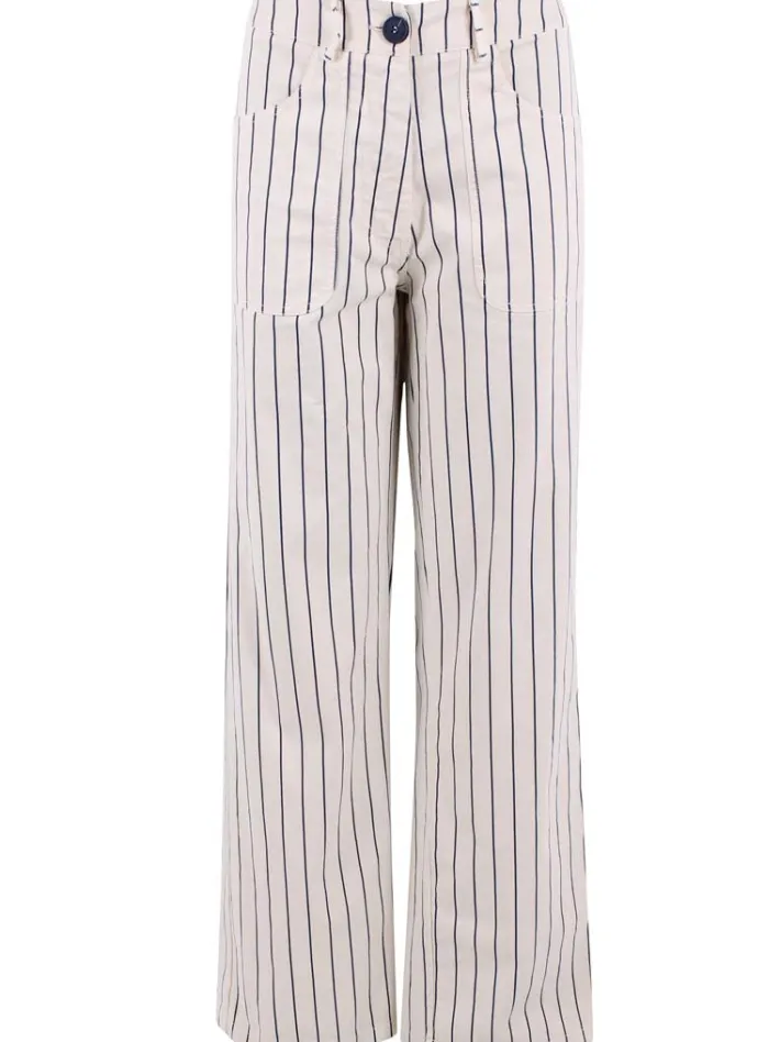 danedaisy_stretch_canvas__4-2.webp Danedaisy Stretch Canvas Pants Chalk/Dk Navy