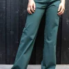 Danedaisy Stretch Twill Pants Dk Forest