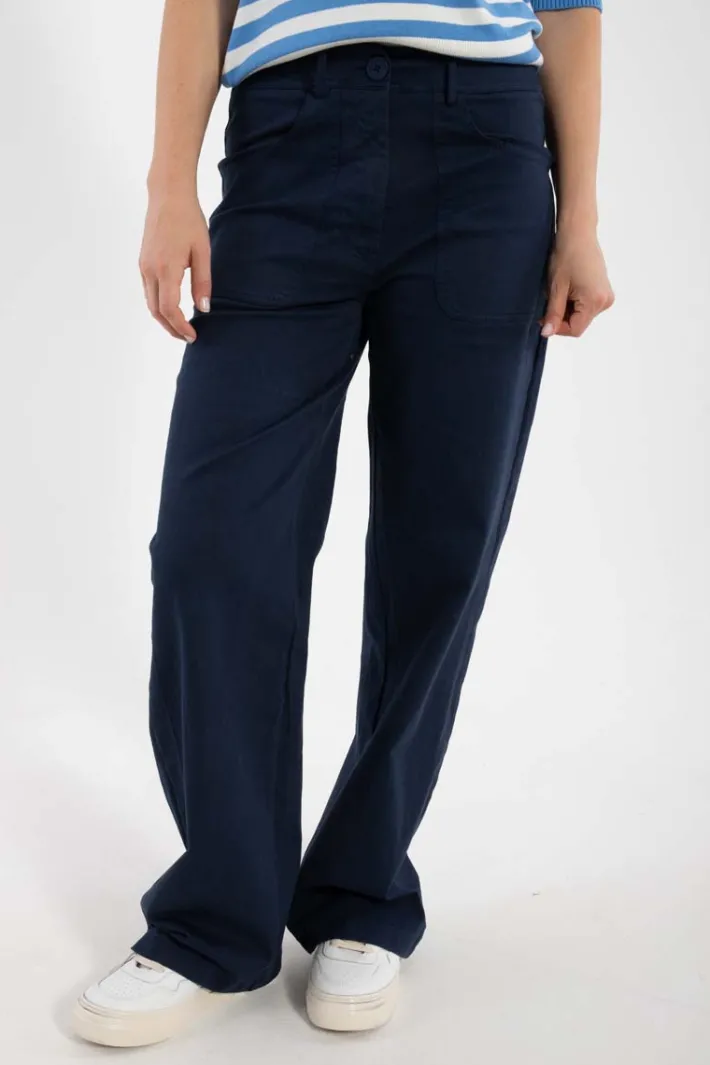 danedaisy_stretch_twill_p_0-2.webp Danedaisy Stretch Twill Pants Dk Navy