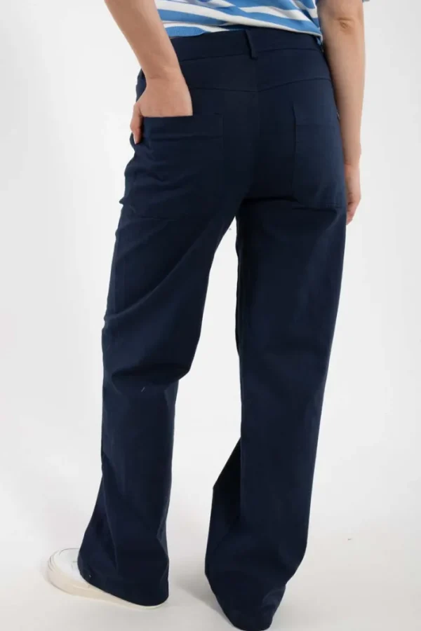 Danedaisy Stretch Twill Pants Dk Navy