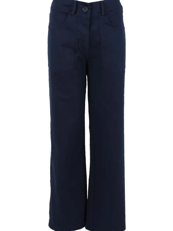 danedaisy_stretch_twill_p_4.webp Danedaisy Stretch Twill Pants Dk Navy
