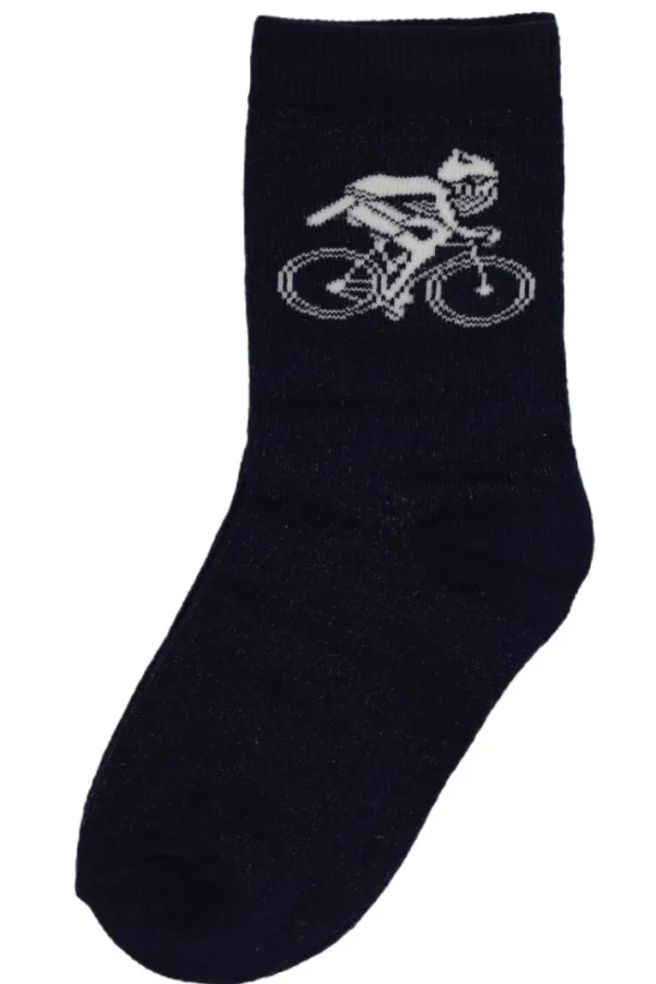 Danedanmark Kids Socks Navy BIKING VIKING