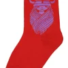 Danedanmark Ladies Socks Bright Red FREJA