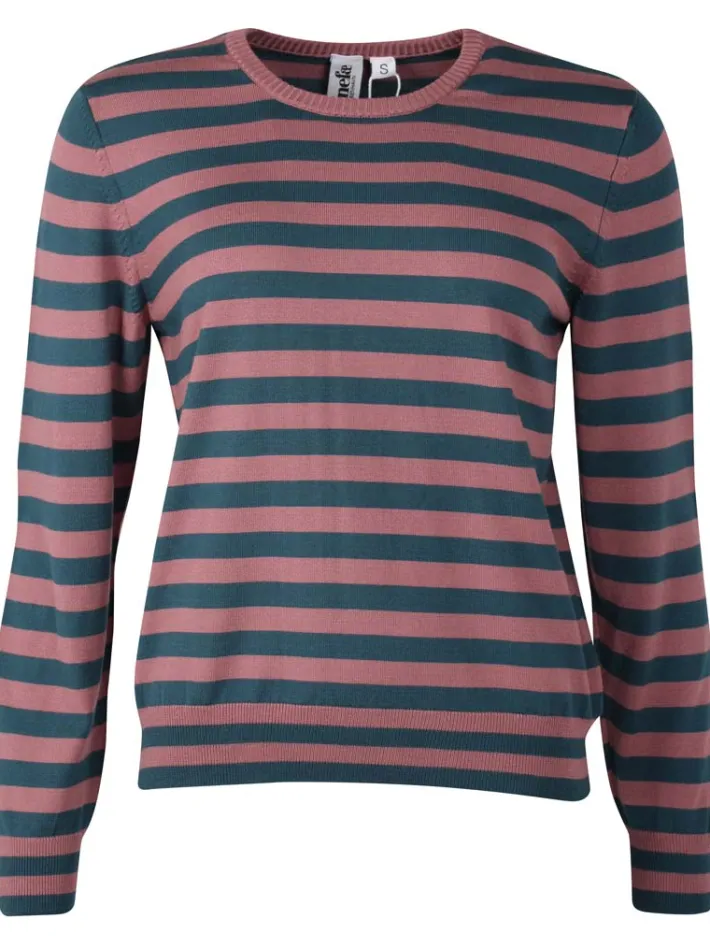 danedinner_viscose_sweate_1.webp Danedinner Viscose Sweater Antique Rose/Dark Slate