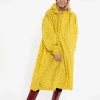 Danedream Drops Rain Poncho Dark Yellow FLEURIE