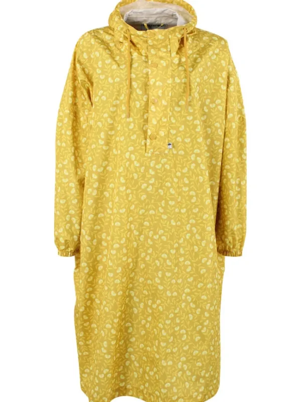 Danedream Drops Rain Poncho Dark Yellow FLEURIE