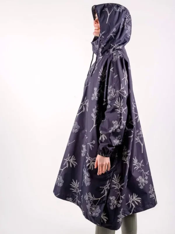 Danedream Drops Rain Poncho Black HEMLOCK