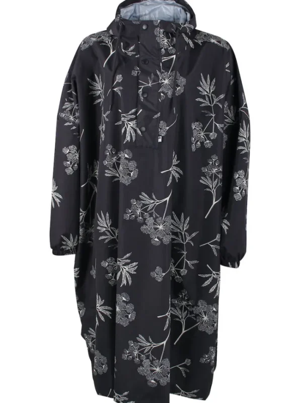 Danedream Drops Rain Poncho Black HEMLOCK