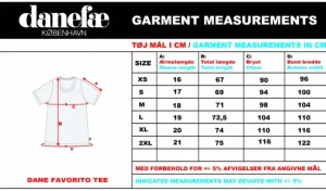 Danefavorito Tee X Navy FREJA (white)