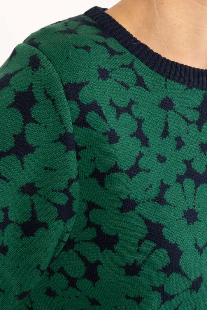 danefox_cotton_jaquard_sw_1-1.webp Danefox Cotton Jaquard Sweater Dark Pine/Dark Navy