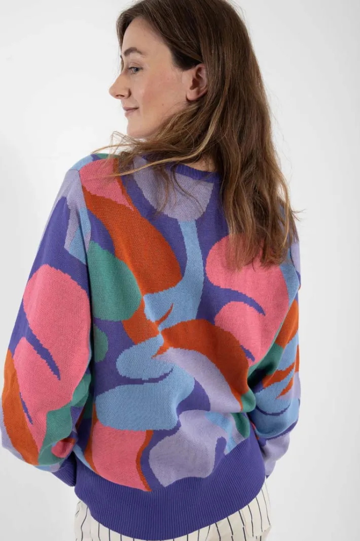 danefox_cotton_jaquard_sw_4.webp Danefox Cotton Jaquard Sweater Cold Purple TROPS