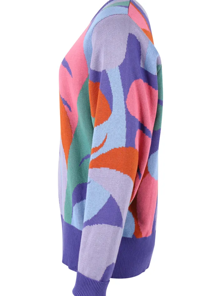 danefox_cotton_jaquard_sw_7.webp Danefox Cotton Jaquard Sweater Cold Purple TROPS