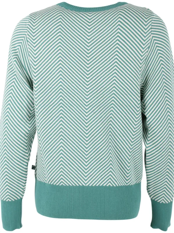 Danefox Cotton Knit Sweater Light Slate/Chalk