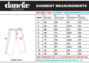 Danefrede Cord Pants Dk Navy