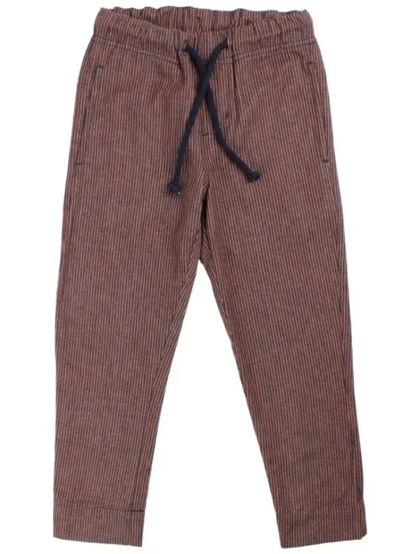 Danefrede Denim Pants Milk Boy Stripe Dk Navy/Occer