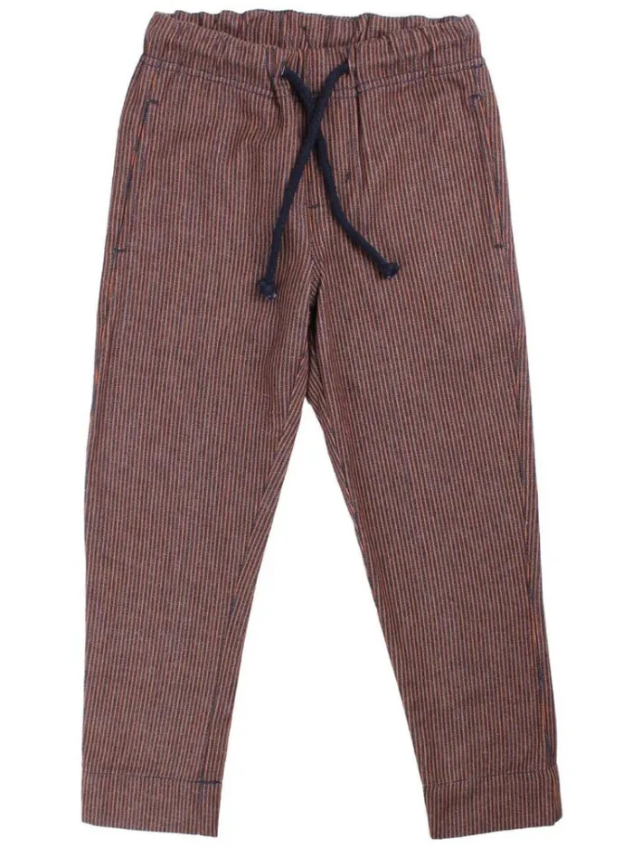 danefrede_denim_pants_mil_5.webp Danefrede Denim Pants Milk Boy Stripe Dk Navy/Occer