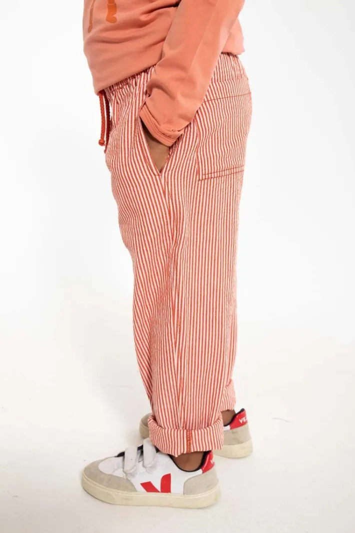 danefrede_searsucker_pant_1.webp Danefrede Searsucker Pants Chalk/Bright Red