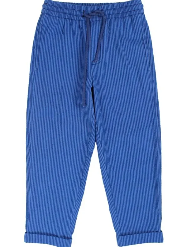 Danefrede Searsucker Pants Deep Marine/Klein Blue