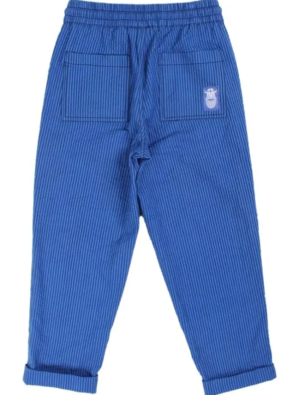 Danefrede Searsucker Pants Deep Marine/Klein Blue