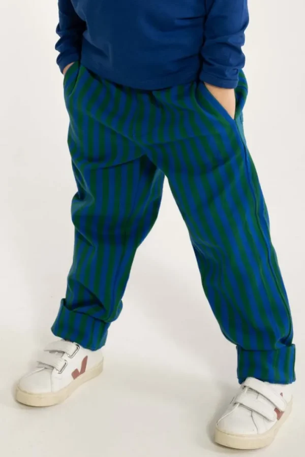 Danefrede Stretch Canvas Pants Deep Blue/Dark Pine