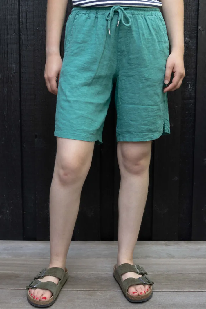 danegames_modal_linnen_sh_0.webp Danegames Modal Linnen Shorts Light Slate