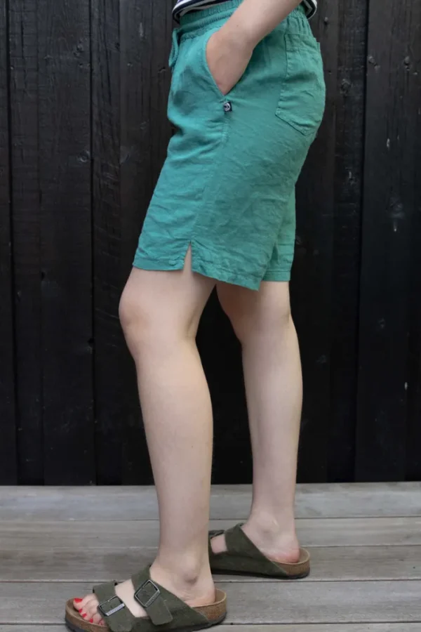 Danegames Modal Linnen Shorts Light Slate