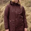 Danegarden Raincoat Dark Bordeaux