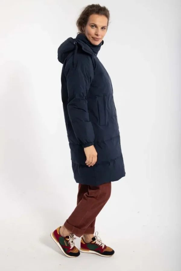 Daneget Down Winter Coat Dk Navy