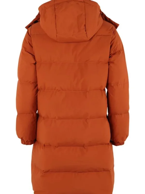 Daneget Down Winter Coat Rust