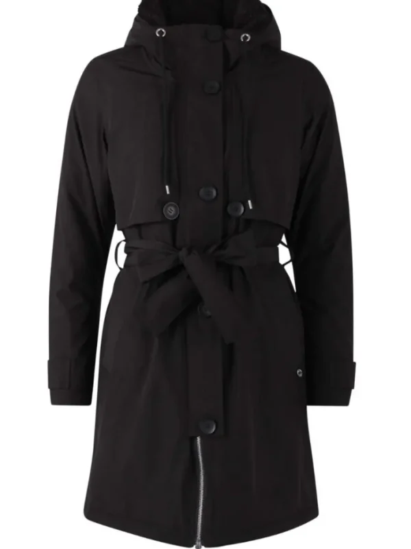 Danegravhund Stretch Winter Parka Black