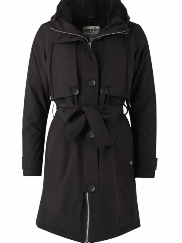 Danegravhund Stretch Winter Parka Black