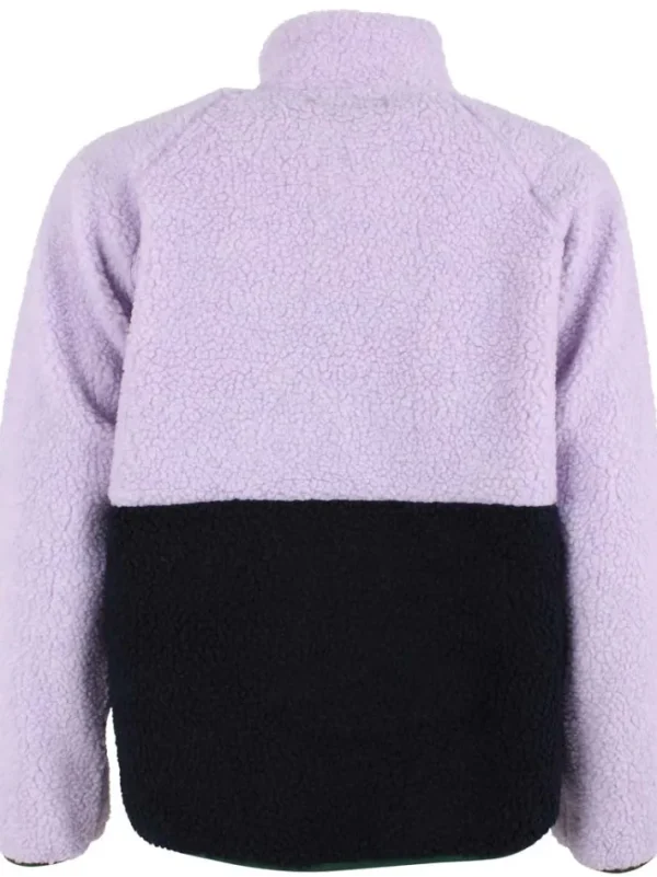 Danegreatness Fleece Jacket Light Viola/Dk Navy