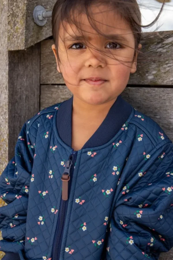 Danegretel Thermo Jacket Navy MINIFLOWER